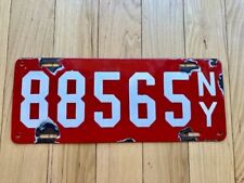 1912 New York License Plate picture