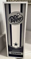 Limited Edition Dr Pepper DALLAS COWBOYS Bourbon Flavor - CAN W/DISPLAY BOX 2024 picture