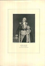 1897 Napoleon Bonaparte Joseph Fuche Duke Of Otranto PRINT Claude Marie Dubufe picture