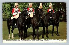 London-United Kingdom, Mounted Guard, Life Guard, Hyde Park, Vintage Postcard picture
