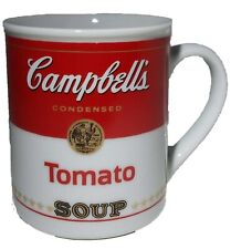 Campbell's Condensed Tomato Soup Coffee Mug 9 FL Oz Tea Cup 125th Anniversary picture