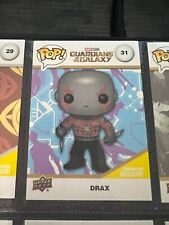 Upper Deck Funko Pop Marvel Trading Card Drax #31 Convention Exclusive picture
