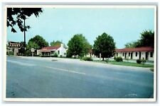 c1950's Homestead Court & Restaurant Cottage Roadside Franklin Kentucky Postcard picture