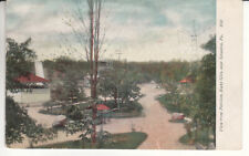 Moosic Pa Pennsylvania - Rocky Glen Park View & Aerial Swing - Postcard ca 1907 picture