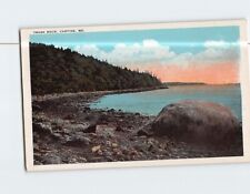 Postcard Trask Rock Castine Maine USA picture
