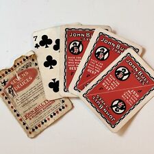Antique Card Trick John Bull Sevens & Deuces 1922 Rare picture