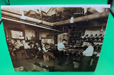 GLOSSY PHOTO OF OLD VINTAGE PHONE FACTORY 10