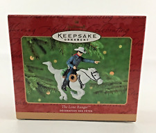 Hallmark Keepsake Christmas Ornament The Lone Ranger TV Cowboy Vintage 2000 New picture