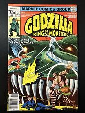 Godzilla King of The Monsters #3 1977 Marvel Comics 1st Print High Grade VF picture