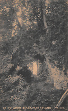 Fairy Arch Mackinac Island Michigan c1910 Postcard picture