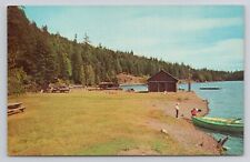 Cascade Lake In Moran State Park Postcard 3459 picture
