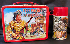 Vintage FESS PARKER/DANIEL BOONE Lunchbox & Thermos (1965) C-8.5/9.5 MINT picture
