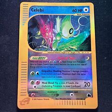 Celebi 145/144 Skyridge Rare Crystal Reverse Holo Pokemon Card picture