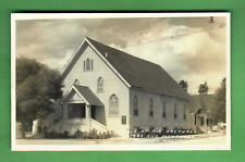C. 1930  POMONA CHURCH OF THE BRETHREN GIBBS & MONTEREY POMONA - RPPC REAL PHOTO picture