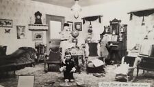 Sears Lounge CHICAGO IL 1898 MUSEUM OF SCIENCE & INDUSTRY~ LIVING ROOM ~ RPPC PR picture