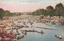 Postcard Henley-on-Thames England: Aerial Regattas on the Thames Held Since 1839 picture