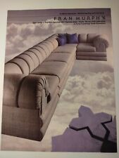 Fran Murphy Dream Sequence Modular Seating Sectional Vintage 1980s Print Ad picture