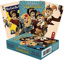 DC Bombshells Playing Cards by Aquarius - 52 Unique Images picture