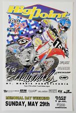 Vintage High Point Nationals 1994 AMA Motocross Poster Jeremy McGrath Honda CR picture