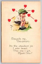 Charles Twelvetrees Valentine~Boy Sits On Step~Believe Me~Missing You Steady Job picture