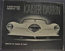1954 Kaiser Darrin 161 Sales Brochure Folder Nice Original 54 Not a Reprint picture