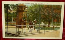 Bird Cage Audubon Park 1936 Postcard New Orleans La  picture