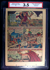 Captain America Comics #35 CPA 3.5 SINGLE PAGE #14/15 