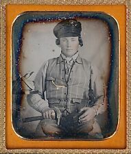 Carpenter Tools Knife Hammer Plane Occupational 1/6 Plate Daguerreotype T266 picture