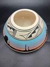 Handmade Navajo Pottery Signed Mike Southwestern picture