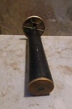 Vintage Kaleidoscope Double Wheel Stained Glass Leather  picture
