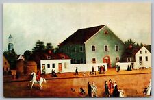 Wesley Chapel New York John Street Methodist Church Horse Historical Postcard picture