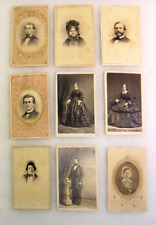 9- Antique Cabinet Card Photos, Winder's Cartes de Visite, Cincinnati Ohio picture