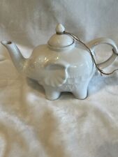 Dash of That Elephant 5x4in Ceramic Teapot By Broadway 28 Ounce picture
