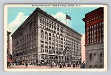 Buffalo NY-New York, Ellicott Square Office Building, Antique, Vintage Postcard picture