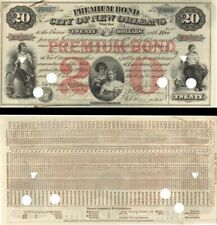 City of New Orleans $20 - Obsolete Paper Money - Paper Money - US - Obsolete picture