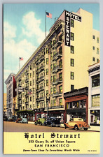 Antique Postcard “Hotel Stewart” San Francisco picture