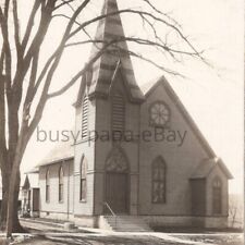 Vintage 1900s RPPC Methodist Episcopal Church Copenhagen New York Photo Postcard picture