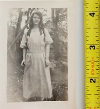 1930s Rural Photograph White Woman Wearing Dreadlocks Rasta picture