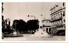 Real Photo Postcard The Prado in Havana, Cuba picture