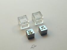 Metal Element Cubes 10mm Size 99.95% Purity Periodic Table Collection 1cm Cube picture