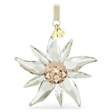 SWAROVSKI CRYSTAL 2023 SCS EDELWEISS ORNAMENT.RETIRED ITEM 5651063.NEW IN BOX picture