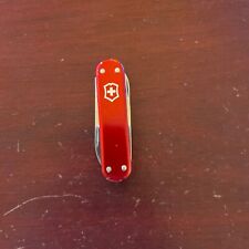 Discontinued Red Victorinox Companion Rostfrei Swiss Army Knife- fish picture