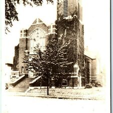c1930s Ames, Iowa Church RPPC Bethesda Lutheran NLCA Real Photo Chapel Bldg A13 picture