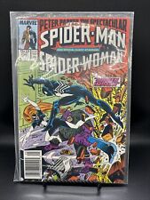 Spectacular Spider-Man #126 Marvel 1987 Newsstand Mark * picture