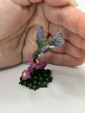 Vintage Miniature Dollhouse Hummingbird Figurine Trinket See Desc *** picture