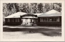 c1940s BREITENBUSH HOT SPRINGS Oregon RPPC Postcard HOTEL View / Christian Photo picture