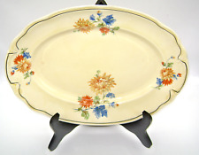 1940's Serving Platter Georgelyn Sunset by Canonsburg Pottery Co. Pa. U.S.A. picture