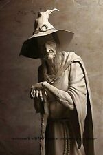 Vintage Creepy Witch Photo Print Scary Strange Wall Decor Macabre picture