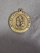 ST. ANTHONY Pray for US Round Medal Rev. FRANCISCAN FRIARS OF THE ATTONEMENT picture