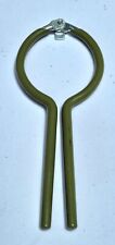 VINTAGE Metal Jar Wrench Opener Twist Off Lid Kitchen Tool Green Coated picture